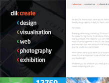 Tablet Screenshot of clikdesign.co.uk